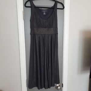 Black & Gold Short Dress